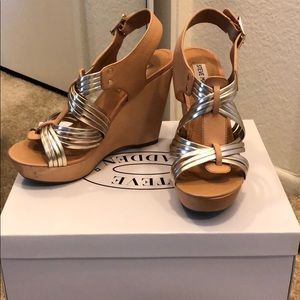 Steve Madden Wooden Wedges